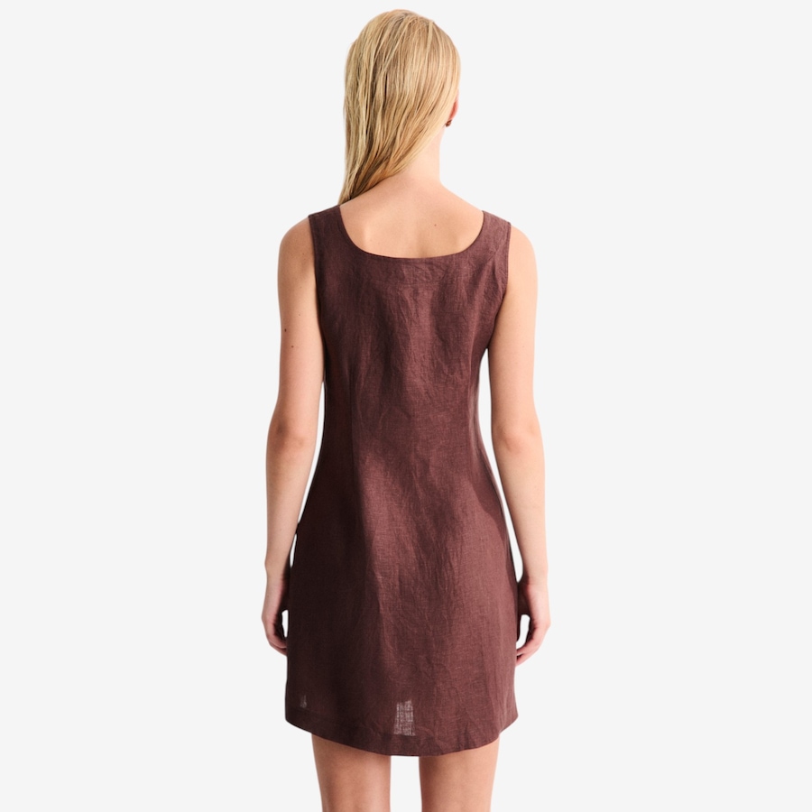 Image 119422_ALTMORE3.jpg, Product 119-422 / Price $109.88, Mus & Bombon Arani Short Linen Dress with Button Closure from Mus & Bombon on TSC.ca's Fashion department
