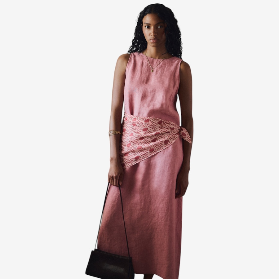 Image 119423_DNK.jpg, Product 119-423 / Price $109.88, Mus & Bombon Aurora Linen Dress from Mus & Bombon on TSC.ca's Fashion department