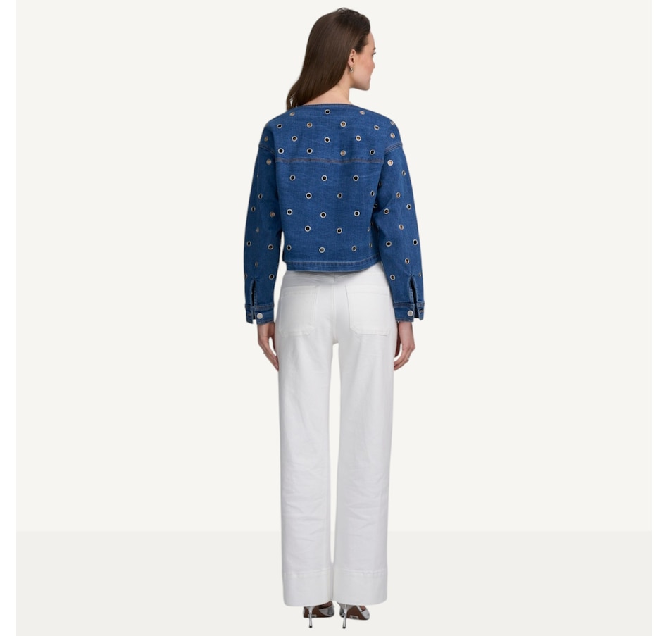 Image 119426_ALTMORE2.jpg, Product 119-426 / Price $115.00, ELLE Grommet Jacket from ELLE on TSC.ca's Fashion department