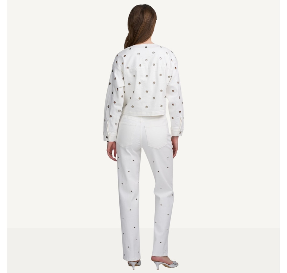 Image 119426_ALTMORE3.jpg, Product 119-426 / Price $115.00, ELLE Grommet Jacket from ELLE on TSC.ca's Fashion department