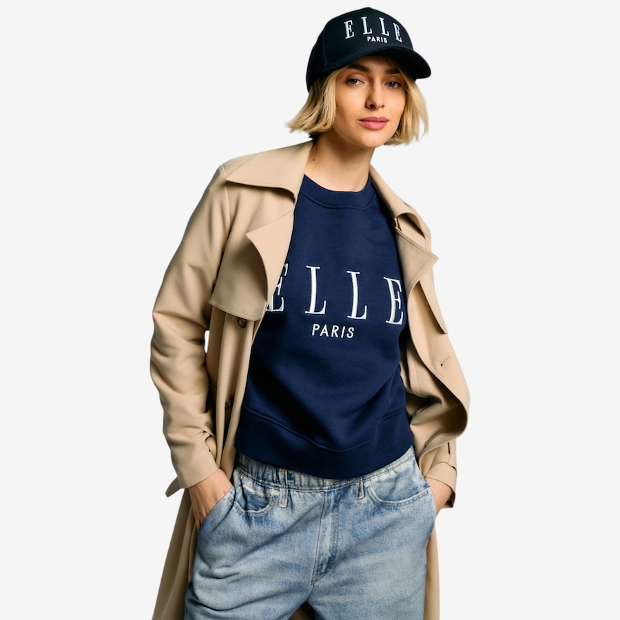 Image 119450_NVWH.jpg, Product 119-450 / Price $34.88, ELLE Logo Embroidered Baseball Cap from ELLE on TSC.ca's Fashion department