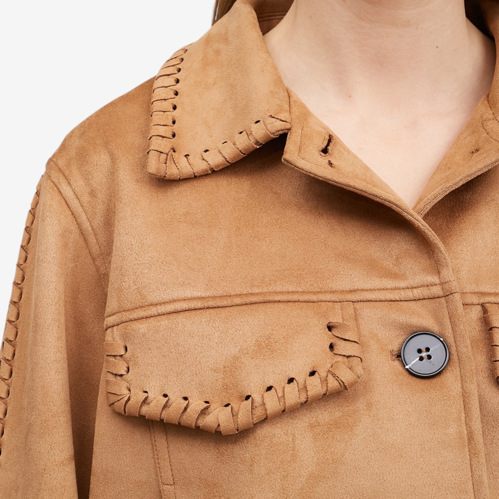 ELLE Faux Suede Jacket - TSC.ca