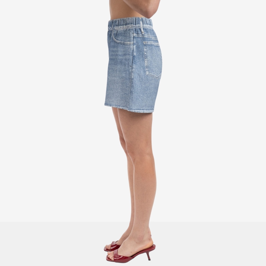 Image 119470_ALTMORE2.jpg, Product 119-470 / Price $49.88, ELLE Knit Denim Jort from ELLE on TSC.ca's Fashion department