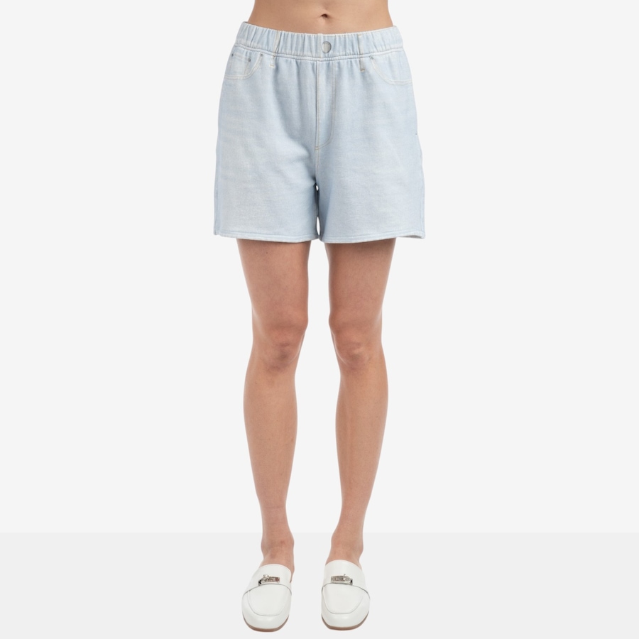 Image 119470_LTW.jpg, Product 119-470 / Price $49.88, ELLE Knit Denim Jort from ELLE on TSC.ca's Fashion department