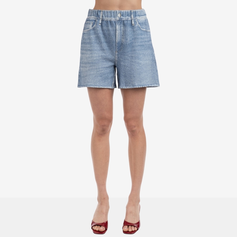 Image 119470_MMW.jpg, Product 119-470 / Price $49.88, ELLE Knit Denim Jort from ELLE on TSC.ca's Fashion department