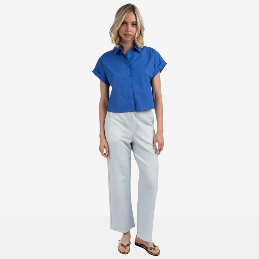 Image 119472_BLU.jpg, Product 119-472 / Price $34.88, ELLE Button Up Shirt from ELLE on TSC.ca's Fashion department