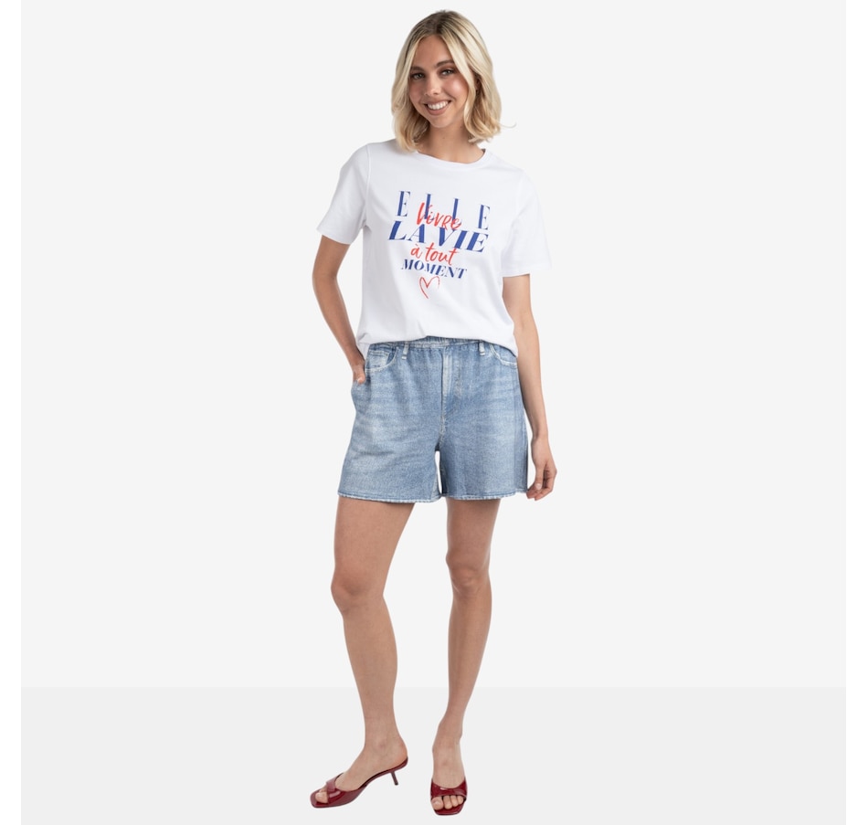 Image 119473_MTI.jpg, Product 119-473 / Price $45.00, ELLE Graphic Tee from ELLE on TSC.ca's Fashion department