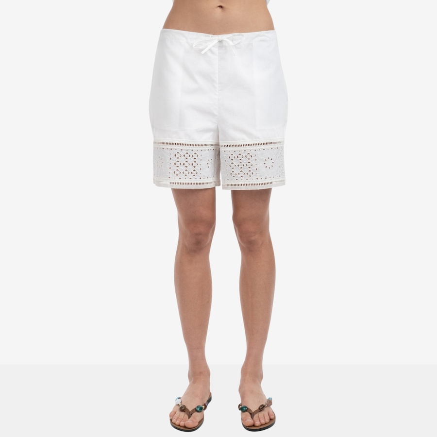 Image 119481_WHT.jpg, Product 119-481 / Price $100.00, ELLE Eyelet Shorts from ELLE on TSC.ca's Fashion department