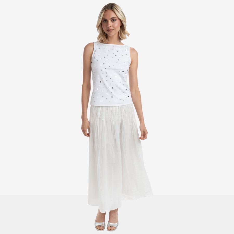 Image 119484_ALTMORE5.jpg, Product 119-484 / Price $34.88, ELLE Pleated Stitch Detail Skirt from ELLE on TSC.ca's Fashion department