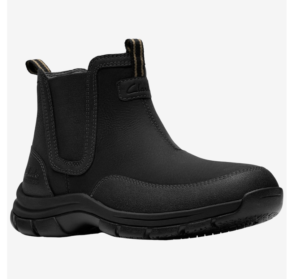 Image 119485_BLK.jpg, Product 119-485 / Price $140.00, Clarks Men's Walpath Easy Boot from Clarks Footwear on TSC.ca's Shoes department