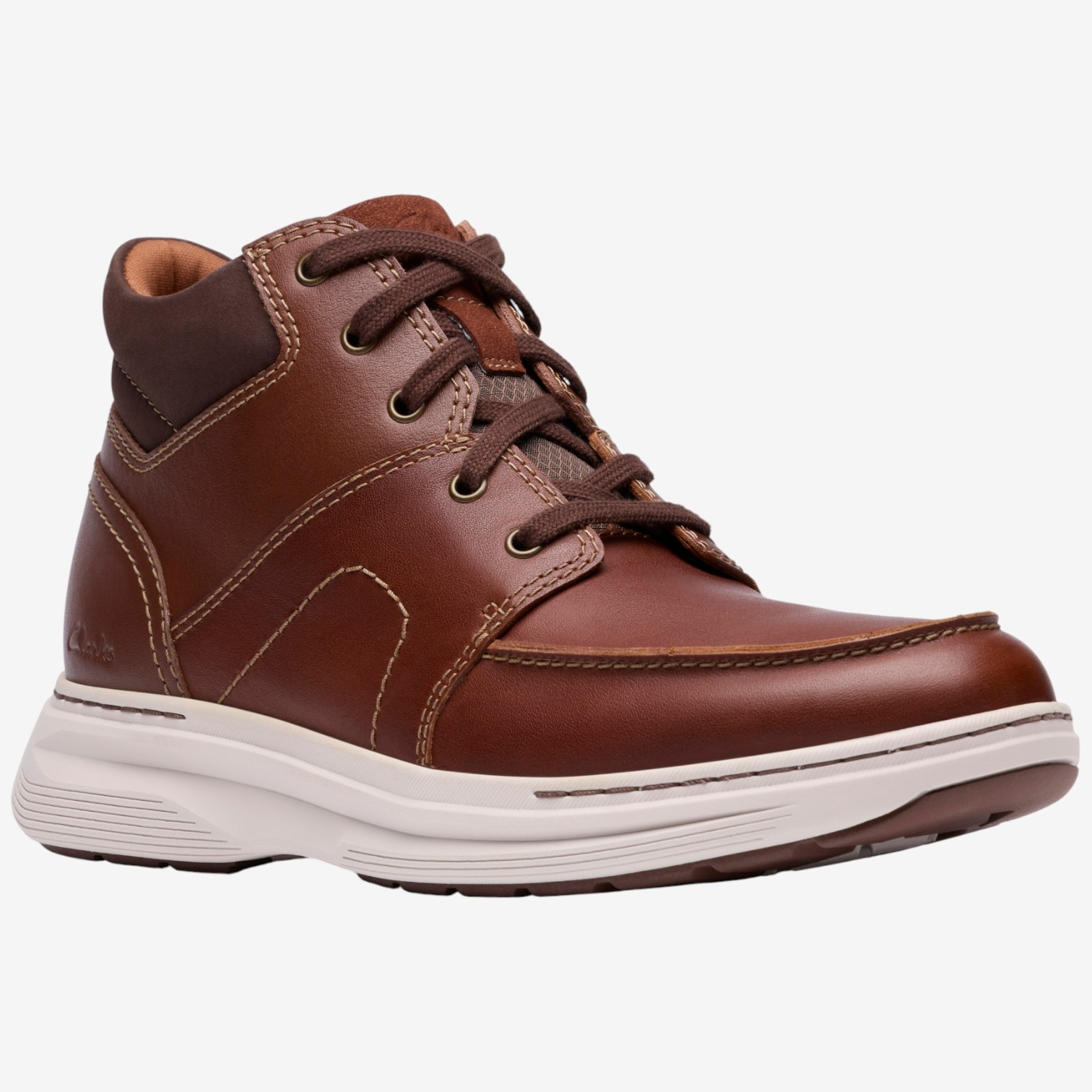 (取寄) クラークス メンズ ミッド Clarks men Craftwell Mid Beeswax Leather Clarks Men's Craftwell Mid Sneaker Boot - TSC.ca