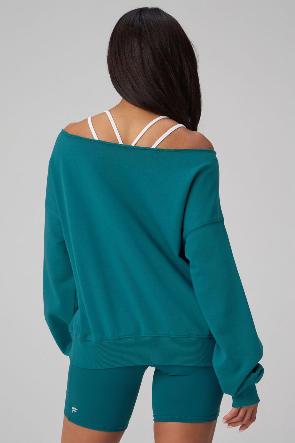 Fabletics YearRound Terry Off-Shoulder Sweatshirt - TSC.ca