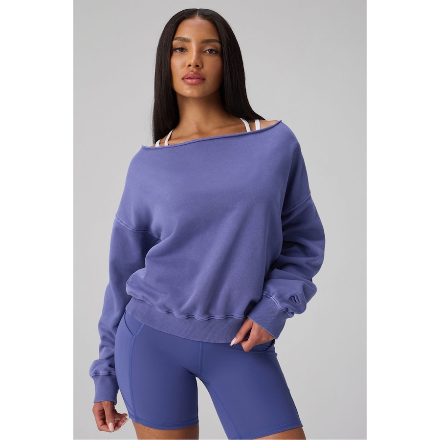 Image 119509_VELDN.jpg, Product 119-509 / Price $99.00, Fabletics YearRound Terry Off-Shoulder Sweatshirt from Fabletics on TSC.ca's Fashion department