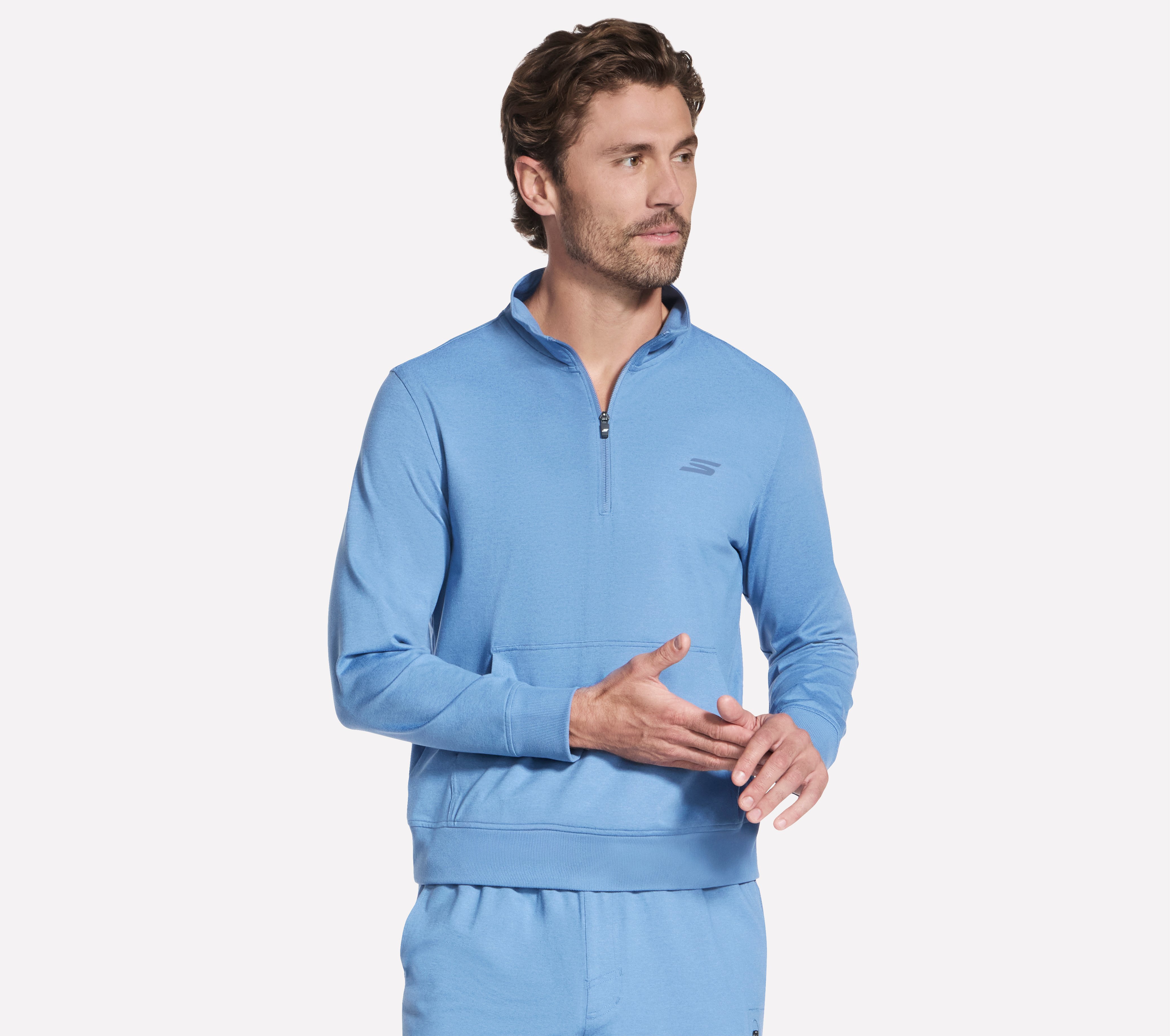 Skechers Men's Weekend Easy 1/4 Zip Sweater - TSC.ca