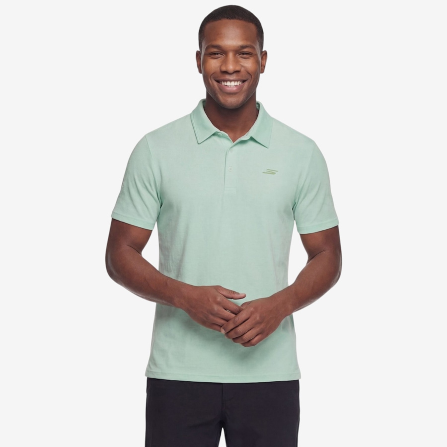 Image 119554_LTG.jpg, Product 119-554 / Price $55.00, Skechers Men's Go Dri All Day Printed Polo from Skechers on TSC.ca's Fashion department