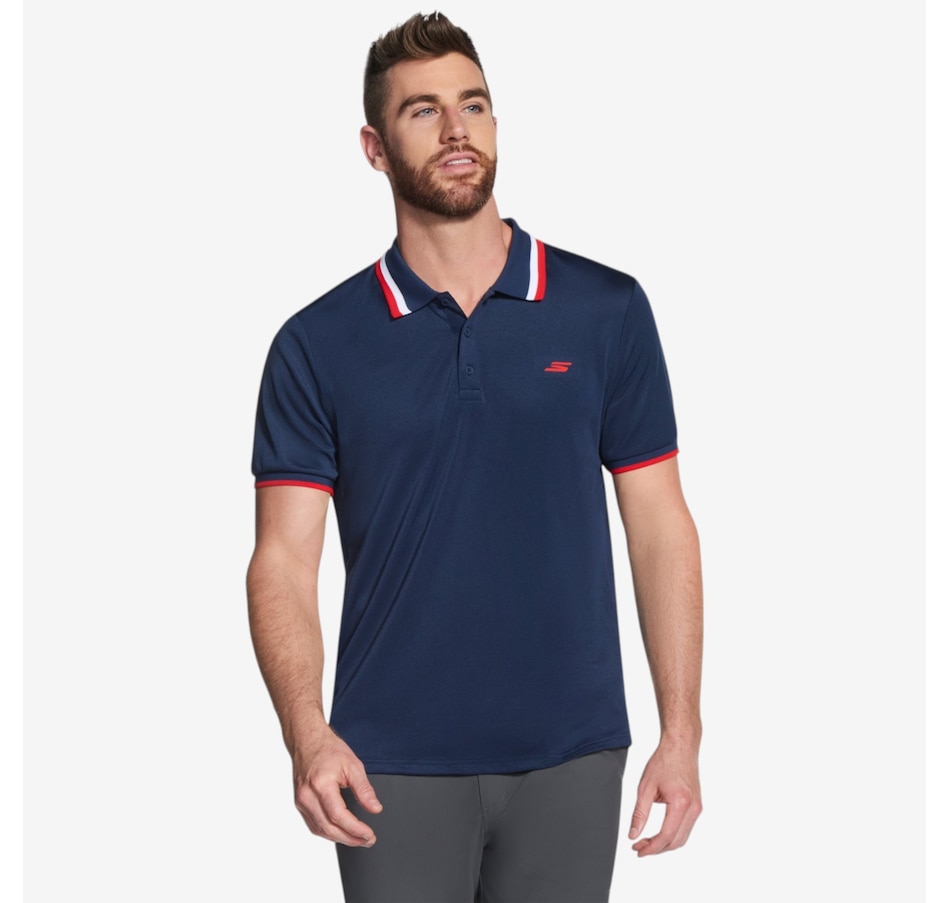 Image 119555_NVY.jpg, Product 119-555 / Price $60.00, Skechers Victory Classic Polo from Skechers on TSC.ca's Fashion department