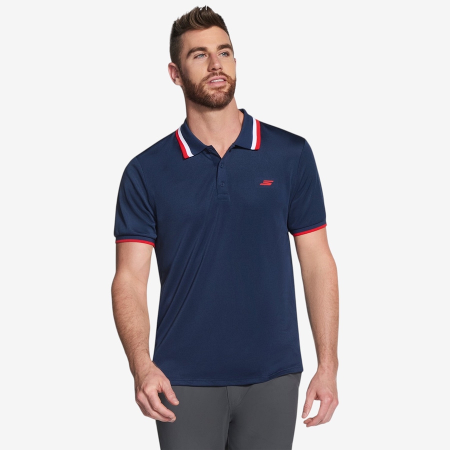 Image 119555_NVY.jpg, Product 119-555 / Price $60.00, Skechers Victory Classic Polo from Skechers on TSC.ca's Fashion department