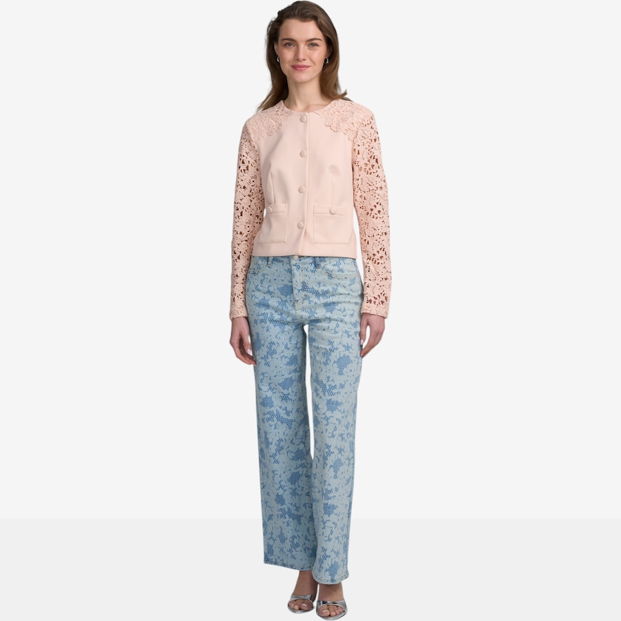 Image 119566_ALTMORE2.jpg, Product 119-566 / Price $89.88, ELLE Lace Satin Jacket from ELLE on TSC.ca's Fashion department