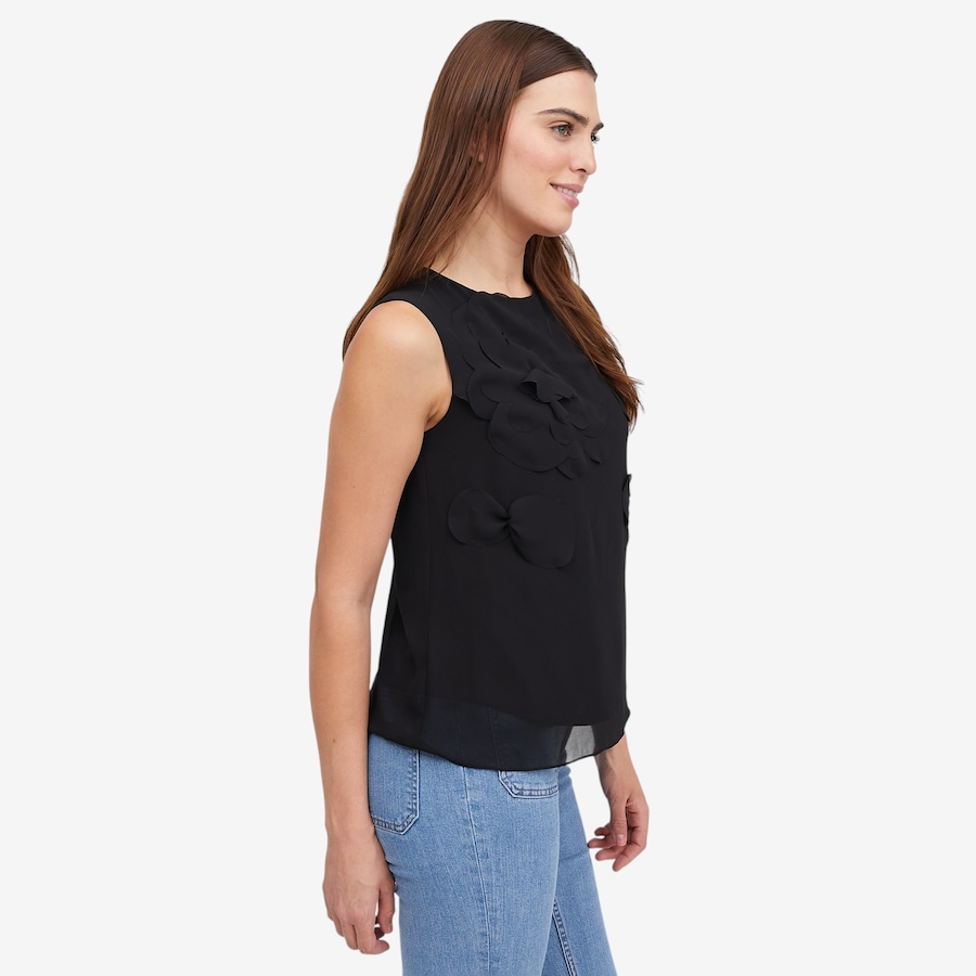Image 119567_ALTMORE4.jpg, Product 119-567 / Price $59.88, ELLE Floral Applique Shell from ELLE on TSC.ca's Fashion department