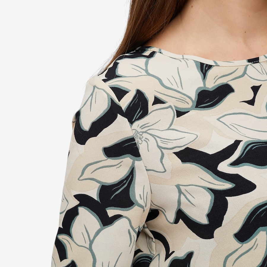 Image 119572_ALTMORE1.jpg, Product 119-572 / Price $39.88, Kim & Co. Crinkle Poplin 3/4 Sleeve Relaxed Top from Kim & Co. on TSC.ca's Fashion department
