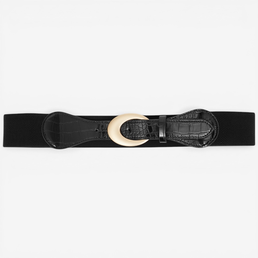 Image 119574_BLK.jpg, Product 119-574 / Price $49.99, Kim & Co. Oval Bucket Belt from Kim & Co. on TSC.ca's Fashion department