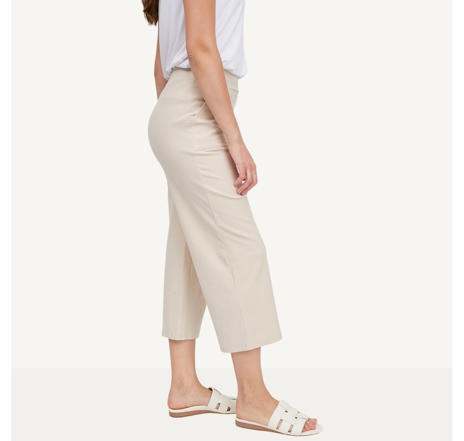 Image 119576_ALTMORE4.jpg, Product 119-576 / Price $79.99, Kim & Co. Deluxe Denim Knit Straight Leg Emma Cropped Pant from Kim & Co. on TSC.ca's Fashion department