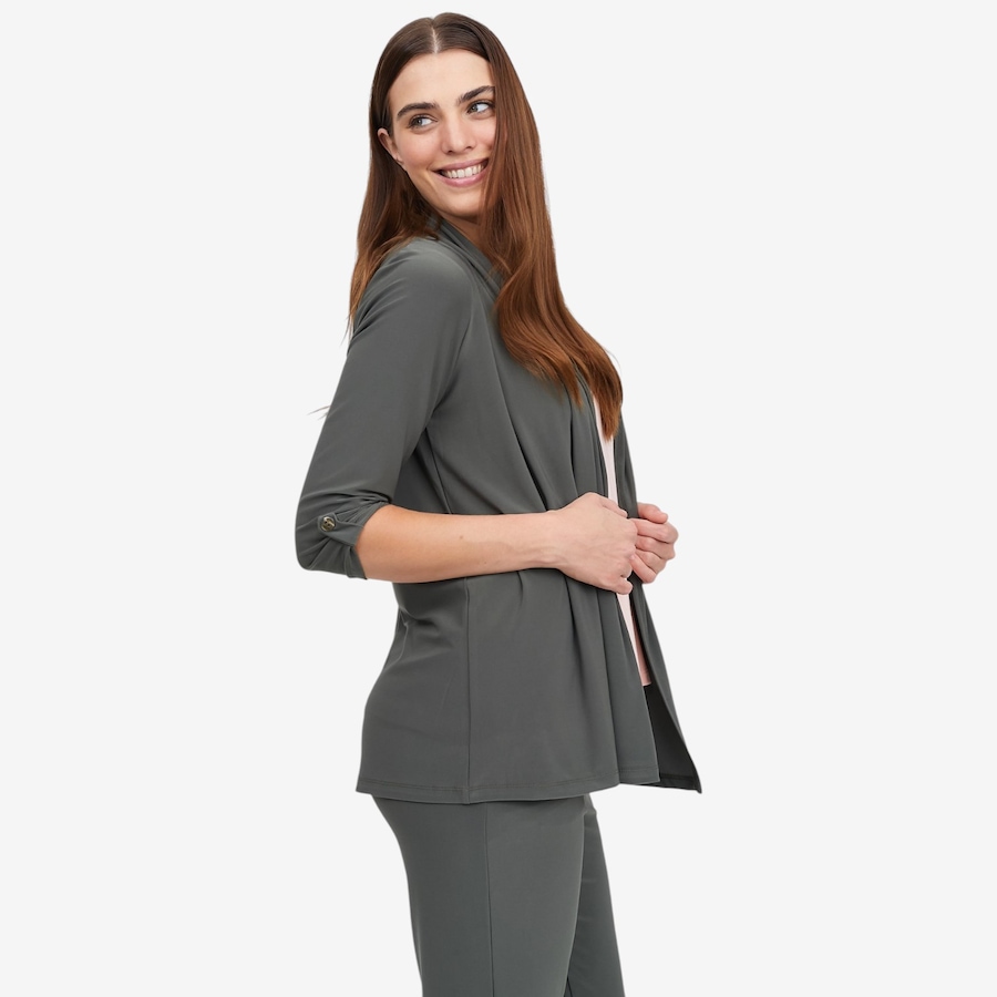 Image 119578_ALTMORE2.jpg, Product 119-578 / Price $49.88, Kim & Co. Deluxe Brazil Knit Roll Up 3/4 Sleeve Cardigan from Kim & Co. on TSC.ca's Fashion department