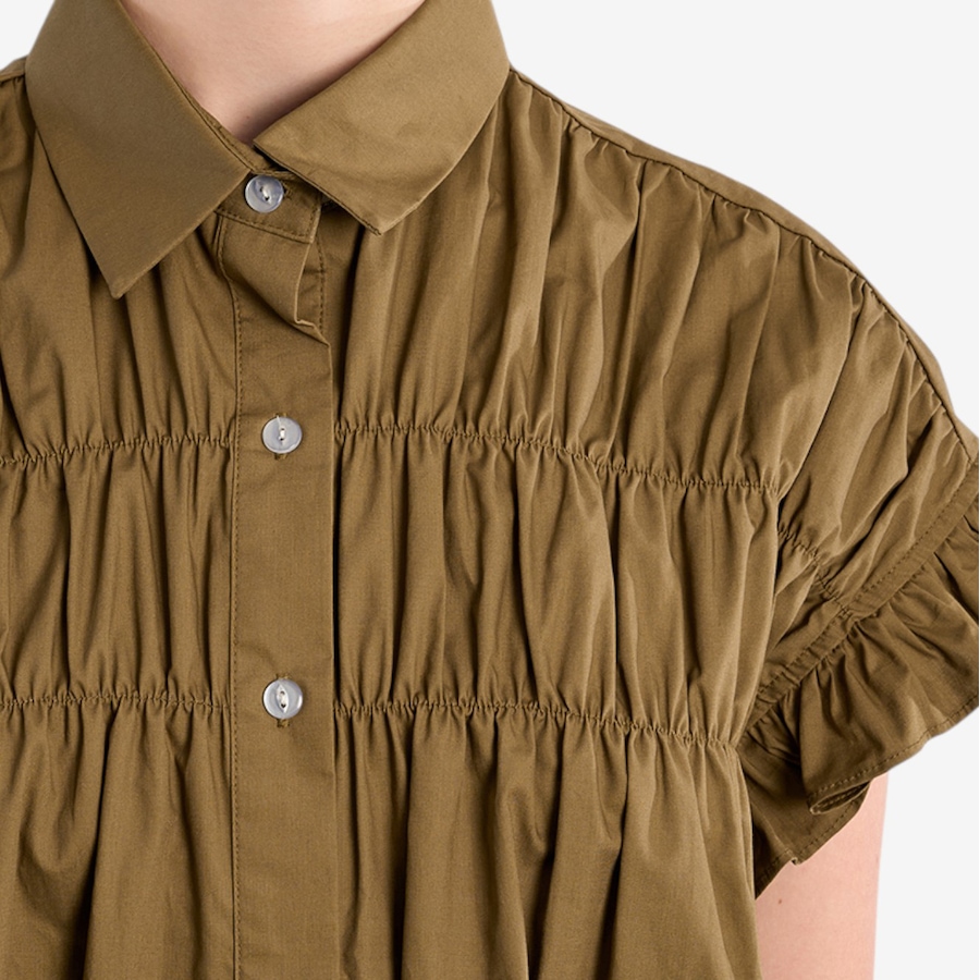 Image 119583_ALTMORE4.jpg, Product 119-583 / Price $54.88, Molly Bracken Button Front Ruffle Sleeve Shirt Dress from Molly Bracken on TSC.ca's Fashion department