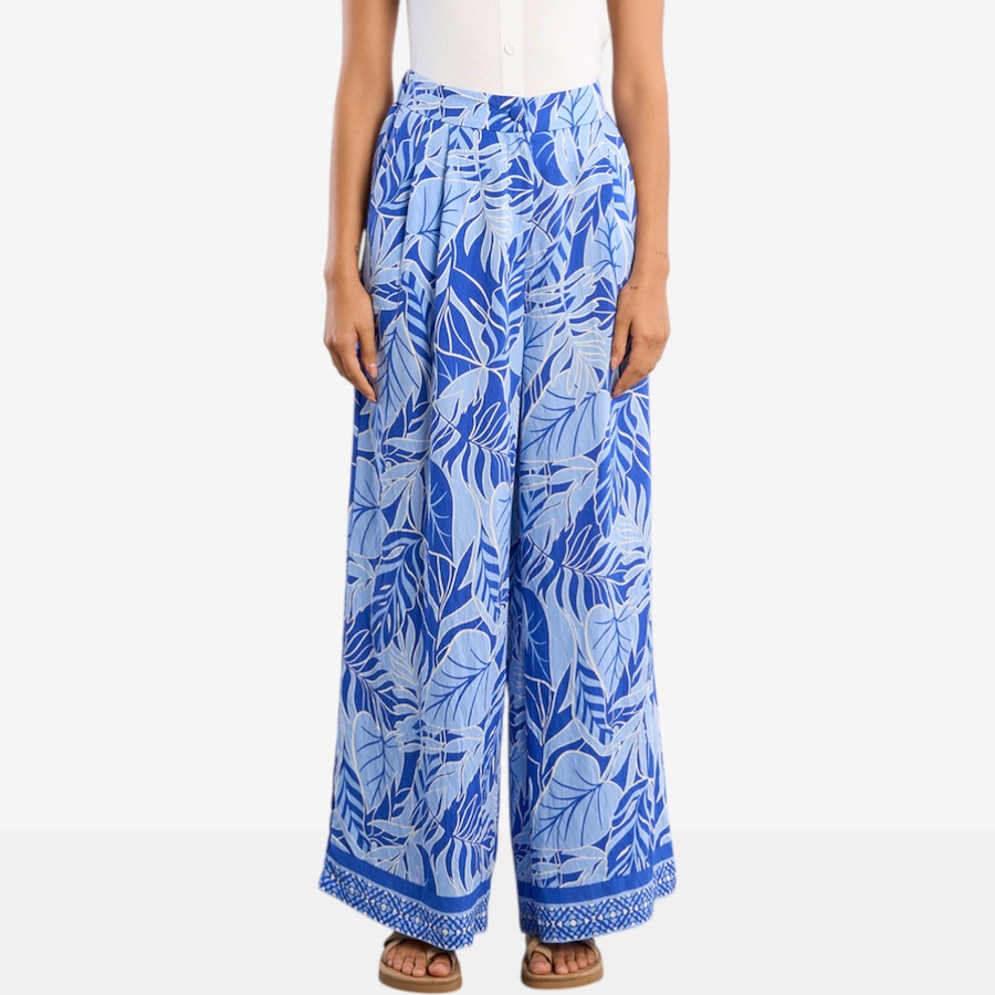 Image 119585_BLBLZ.jpg, Product 119-585 / Price $54.88, Molly Bracken Pull-On Wide Leg Printed Pant from Molly Bracken on TSC.ca's Fashion department