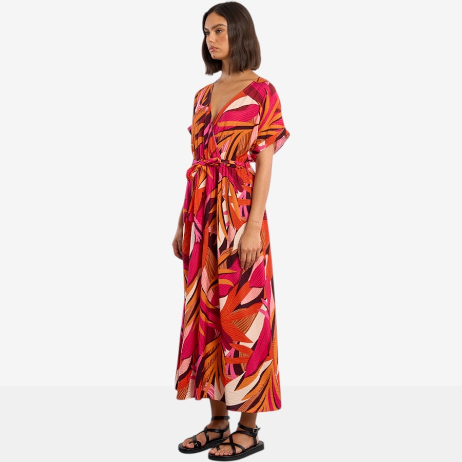 Image 119590_ALTMORE2.jpg, Product 119-590 / Price $74.88, Molly Bracken Printed Wrap Dress from Molly Bracken on TSC.ca's Fashion department
