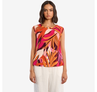 Molly Bracken Printed Sleeveless Top