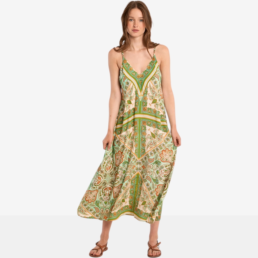 Image 119618_ALTMORE3.jpg, Product 119-618 / Price $79.88, Molly Bracken V-Neck Printed Dress from Molly Bracken on TSC.ca's Fashion department