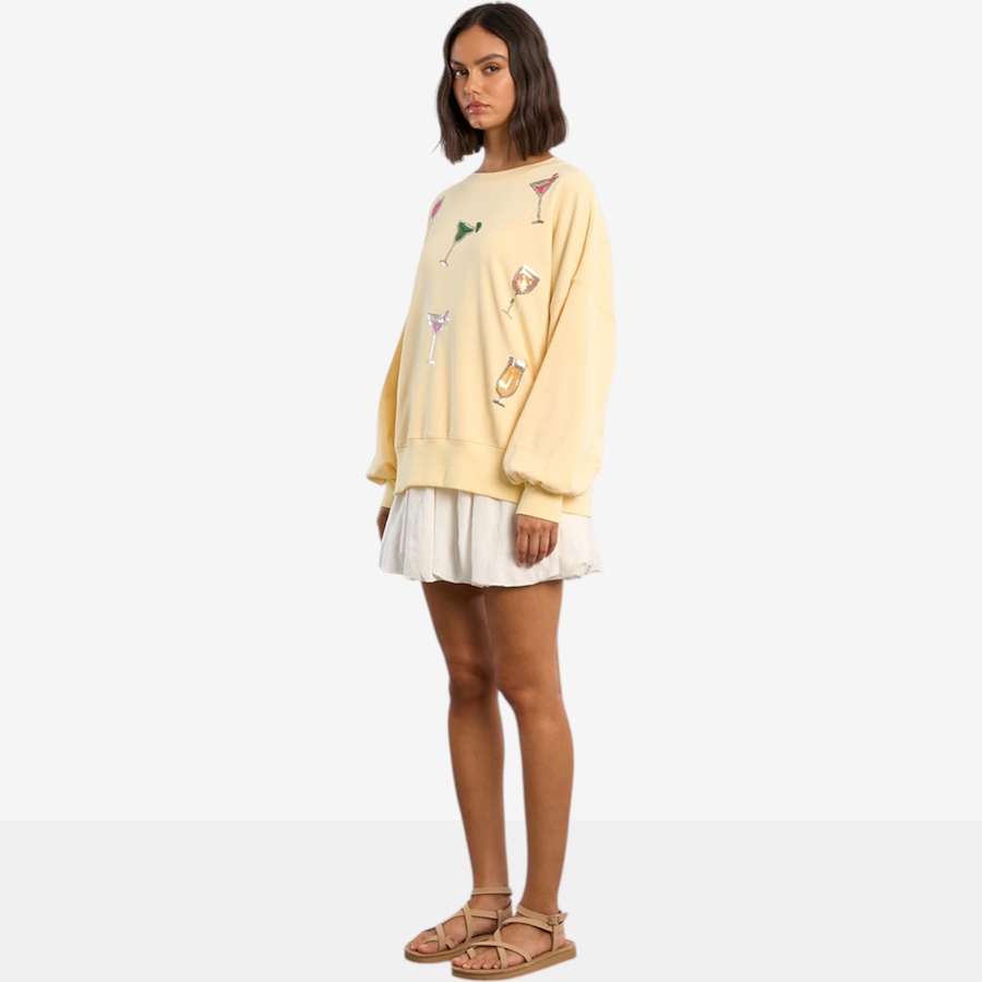Image 119622_ALTMORE3.jpg, Product 119-622 / Price $79.88, Molly Bracken Martini Print Sweater from Molly Bracken on TSC.ca's Fashion department