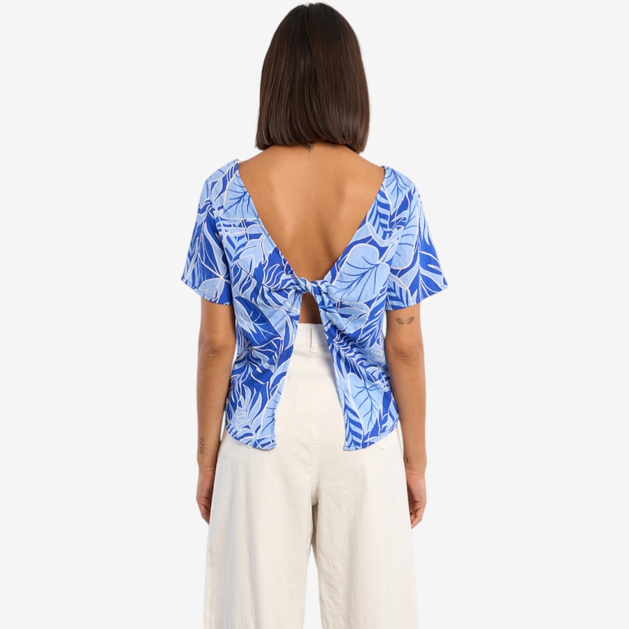 Image 119635_ALTMORE1.jpg, Product 119-635 / Price $39.88, Molly Bracken Short Sleeve Top with Open Back Detail from Molly Bracken on TSC.ca's Fashion department