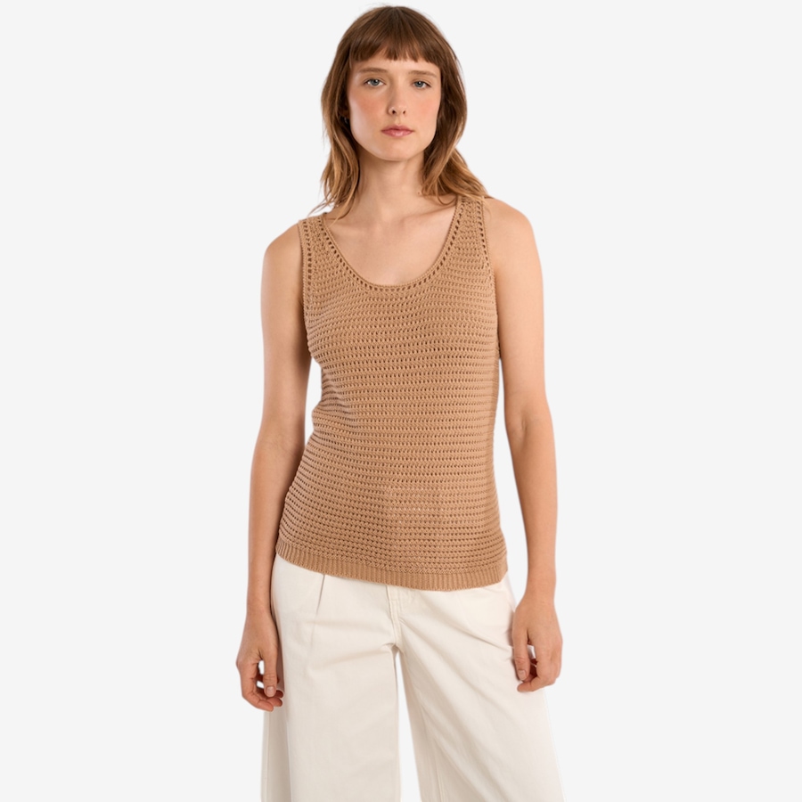 Image 119640_BGE.jpg, Product 119-640 / Price $44.88, Molly Bracken Sleeveless Crochet Tank from Molly Bracken on TSC.ca's Fashion department