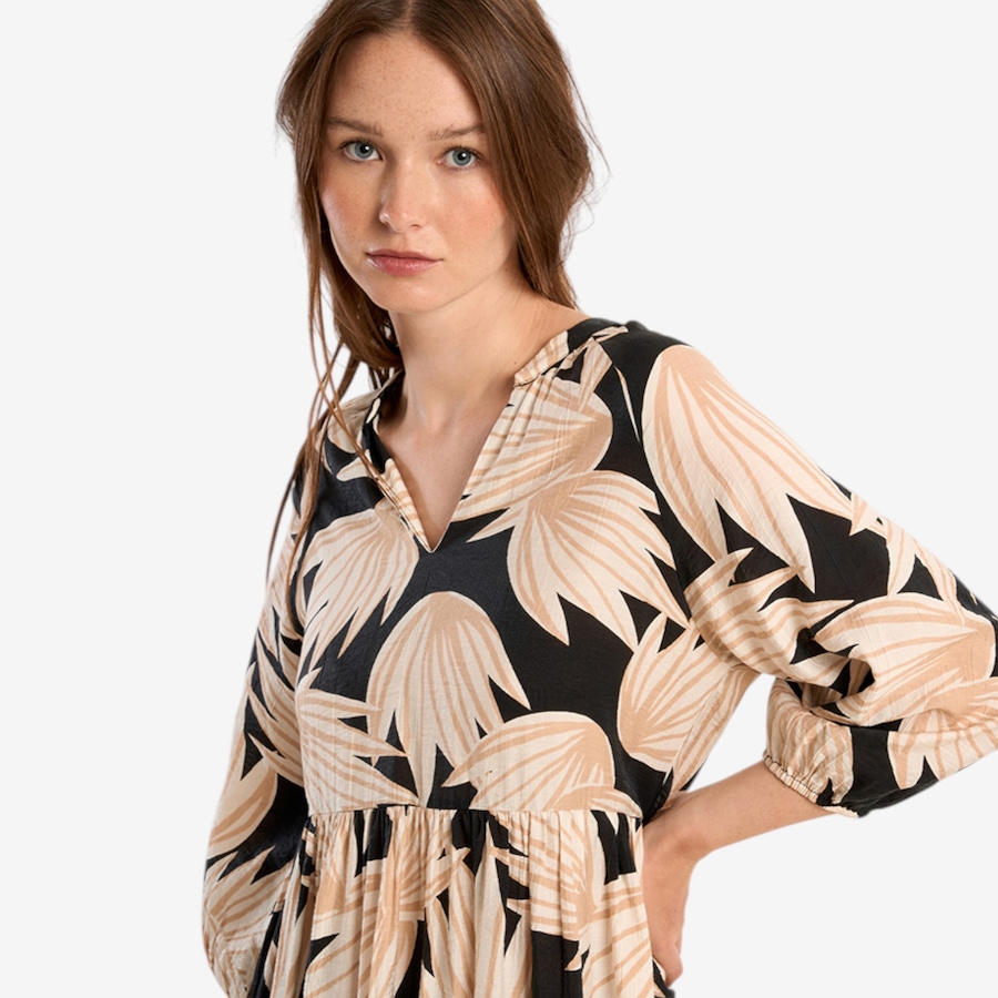 Image 119643_ALTMORE2.jpg, Product 119-643 / Price $59.88, Molly Bracken Printed 3/4 Sleeve Dress from Molly Bracken on TSC.ca's Fashion department