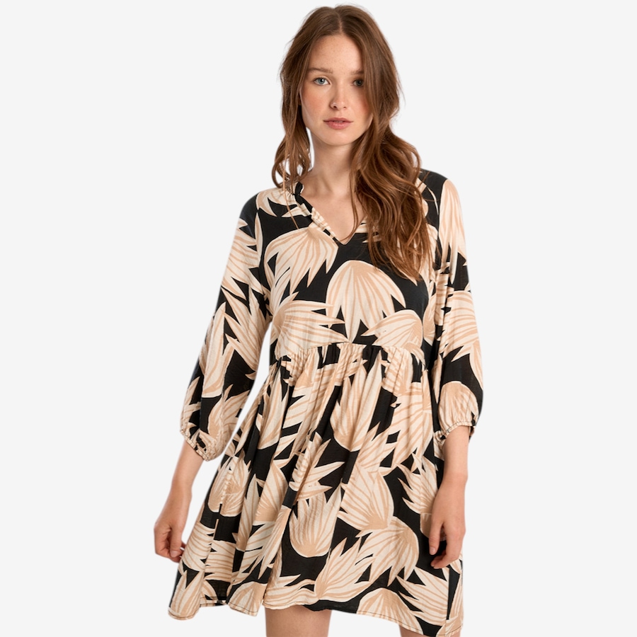 Image 119643_ALTMORE3.jpg, Product 119-643 / Price $59.88, Molly Bracken Printed 3/4 Sleeve Dress from Molly Bracken on TSC.ca's Fashion department