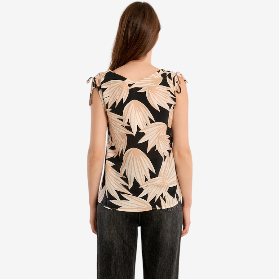 Image 119645_ALTMORE1.jpg, Product 119-645 / Price $39.88, Molly Bracken Printed Sleeveless Top with Tie Detail from Molly Bracken on TSC.ca's Fashion department