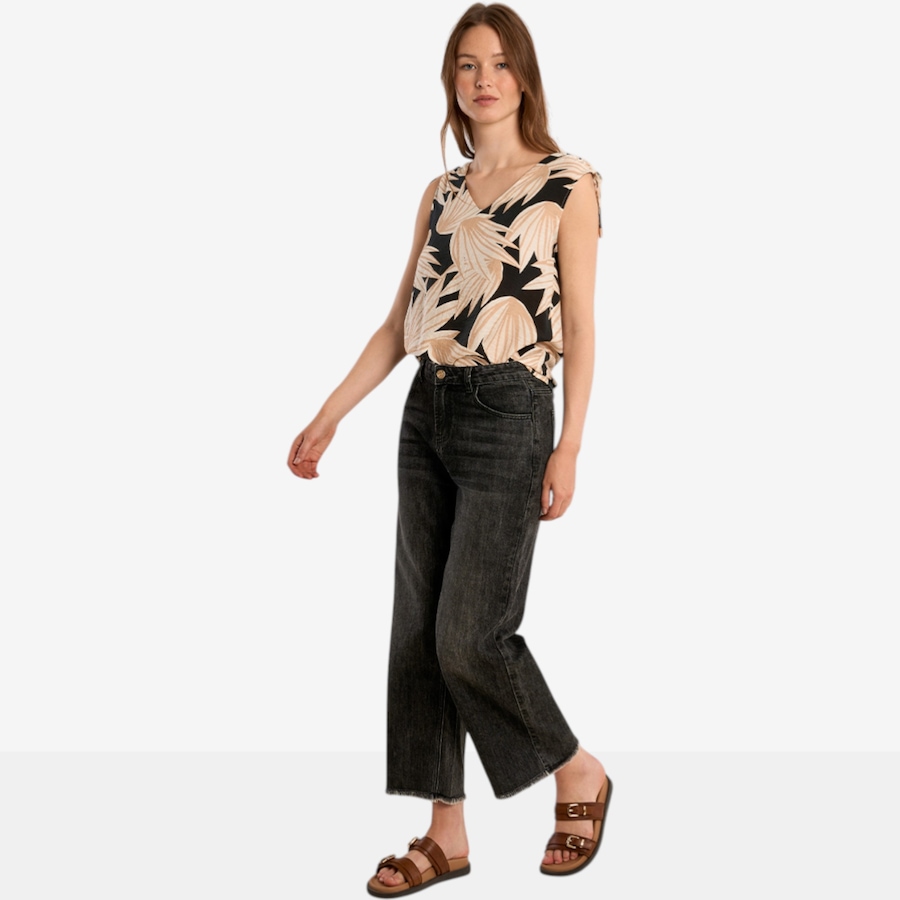 Image 119645_ALTMORE4.jpg, Product 119-645 / Price $39.88, Molly Bracken Printed Sleeveless Top with Tie Detail from Molly Bracken on TSC.ca's Fashion department