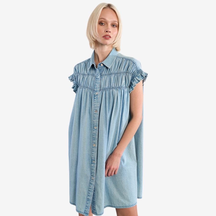 Image 119654_ALTMORE1.jpg, Product 119-654 / Price $59.88, Molly Bracken Denim Shirt Dress from Molly Bracken on TSC.ca's Fashion department