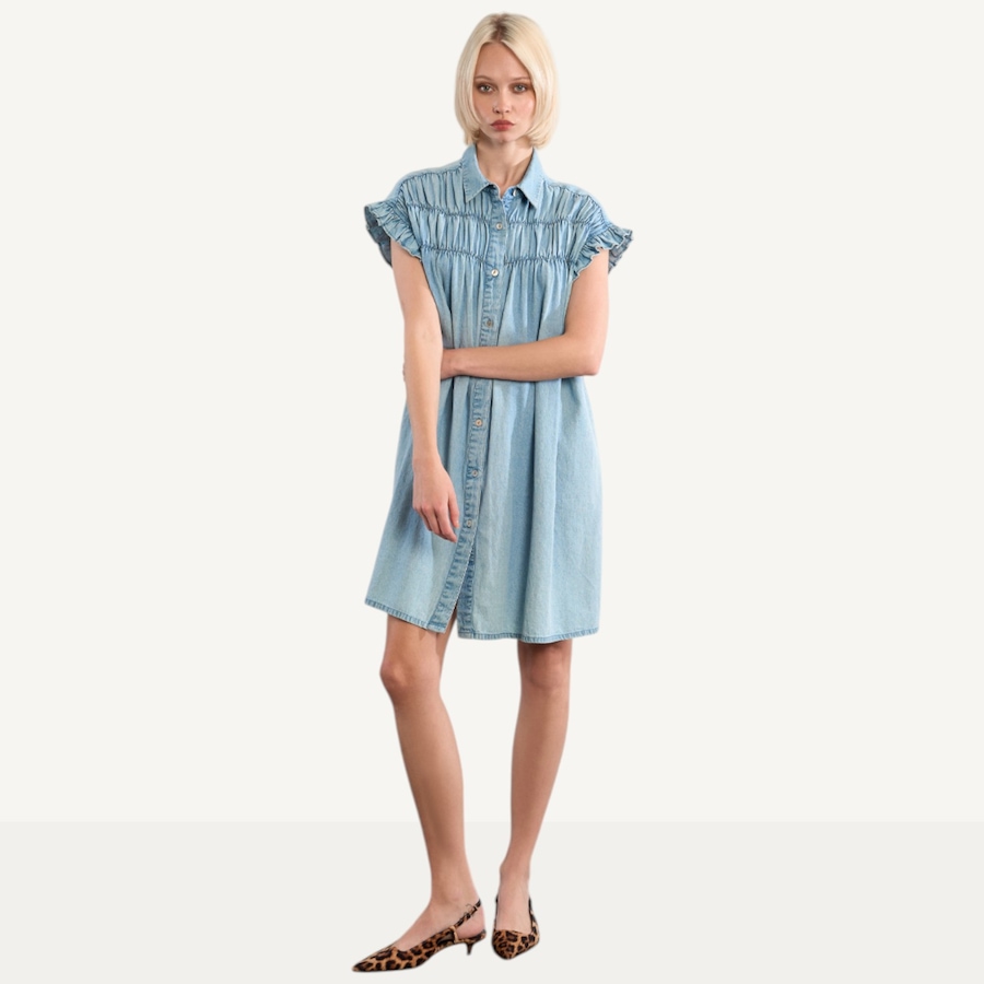 Image 119654_ALTMORE4.jpg, Product 119-654 / Price $59.88, Molly Bracken Denim Shirt Dress from Molly Bracken on TSC.ca's Fashion department