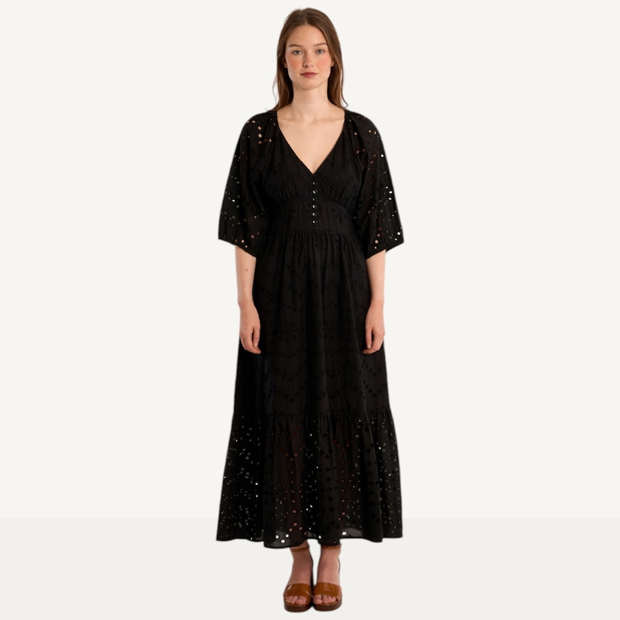 Image 119659_BLK.jpg, Product 119-659 / Price $99.88, Molly Bracken Woven Eyelet Dress from Molly Bracken on TSC.ca's Fashion department