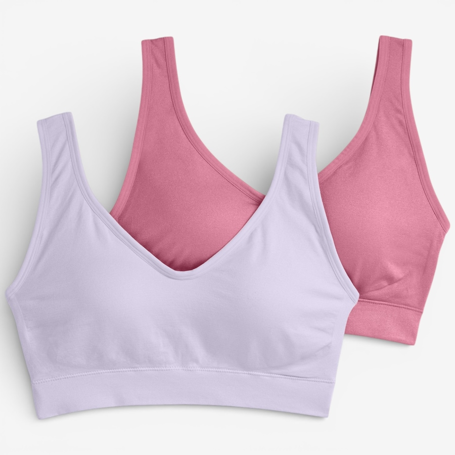 Image 119681_JYFPP.jpg, Product 119-681 / Price $50.00, Jockey Back Smoothing Bralettes 2-Pack from Jockey on TSC.ca's Fashion department