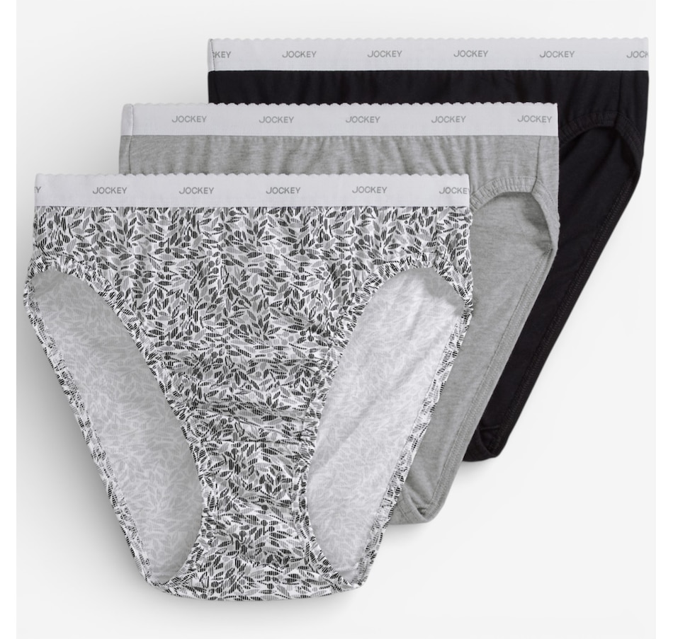 Image 119683_GYB.jpg, Product 119-683 / Price $32.00, Jockey Classics Cotton French Cut Briefs 3-Pack from Jockey on TSC.ca's Fashion department
