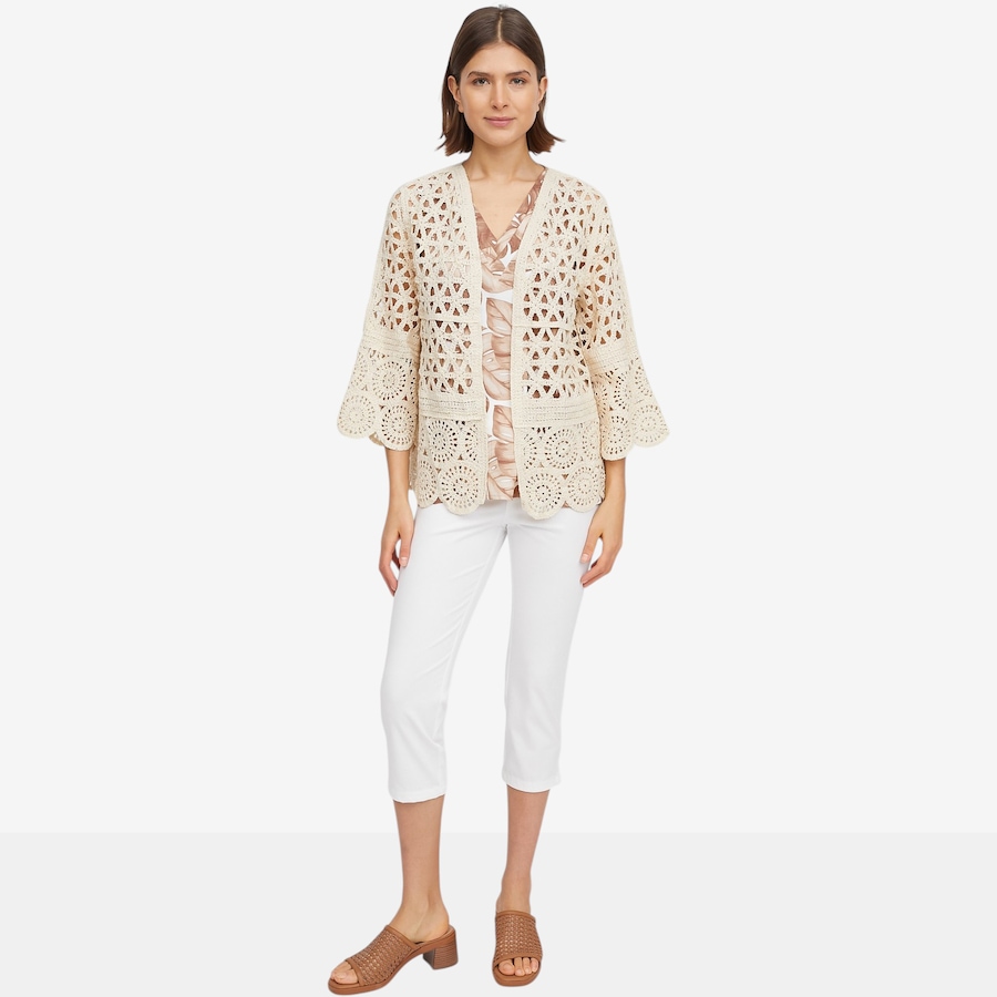 Image 119688_ALTMORE3.jpg, Product 119-688 / Price $39.88, Nina Leonard Cropped Stretch Knit Denim Pant from Nina Leonard on TSC.ca's Fashion department