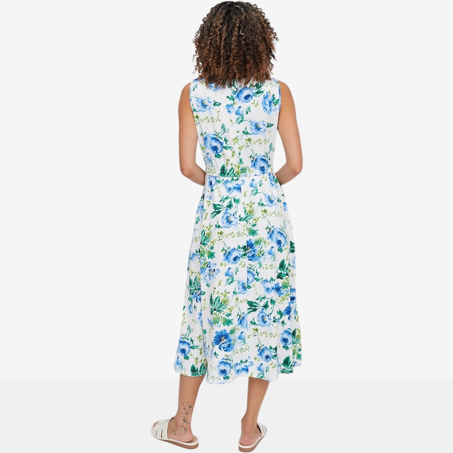 Image 119692_ALTMORE4.jpg, Product 119-692 / Price $49.88, Nina Leonard Printed Tie Front Midi Dress from Nina Leonard on TSC.ca's Fashion department