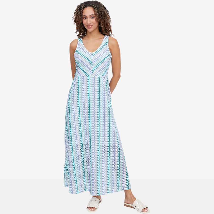Image 119693_TEMU.jpg, Product 119-693 / Price $49.88, Nina Leonard Sleeveless Novelty Knit Maxi Dress from Nina Leonard on TSC.ca's Fashion department