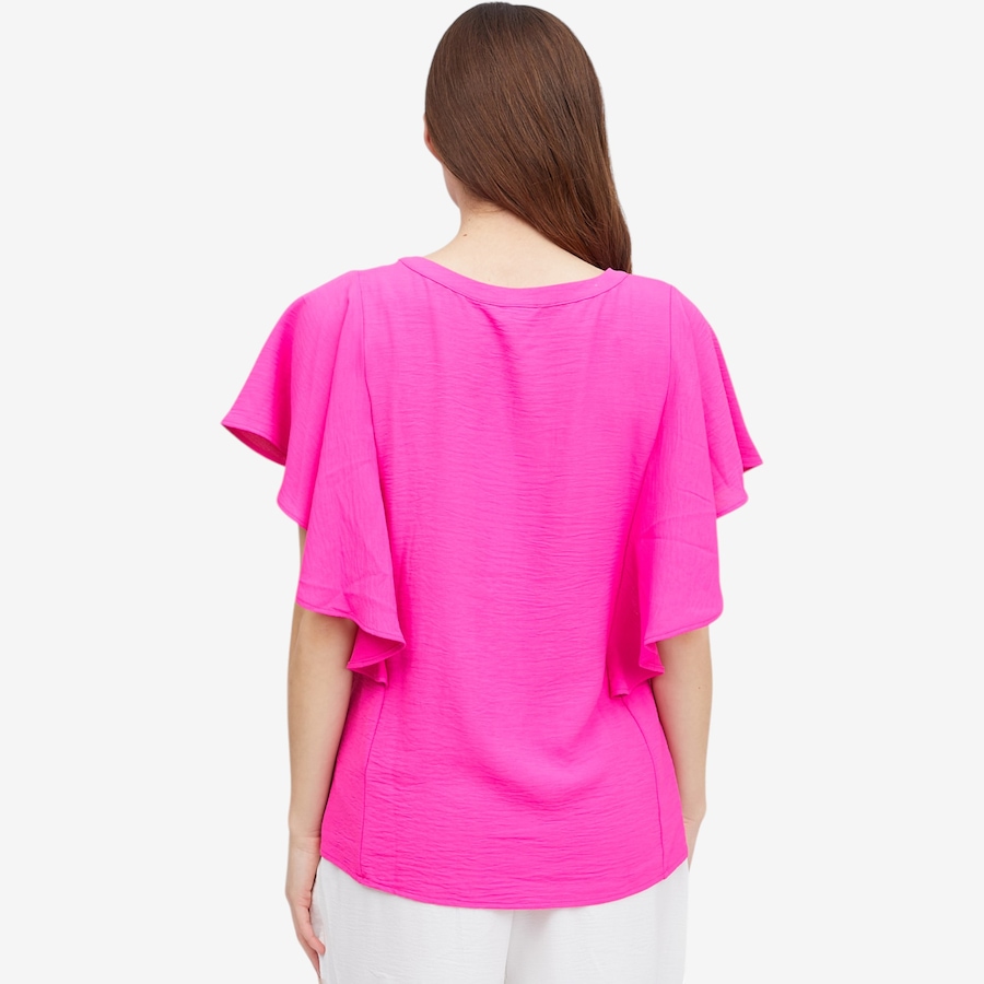 Image 119695_ALTMORE6.jpg, Product 119-695 / Price $29.88, Nina Leonard Textured Wave Pintuck Blouse from Nina Leonard on TSC.ca's Fashion department