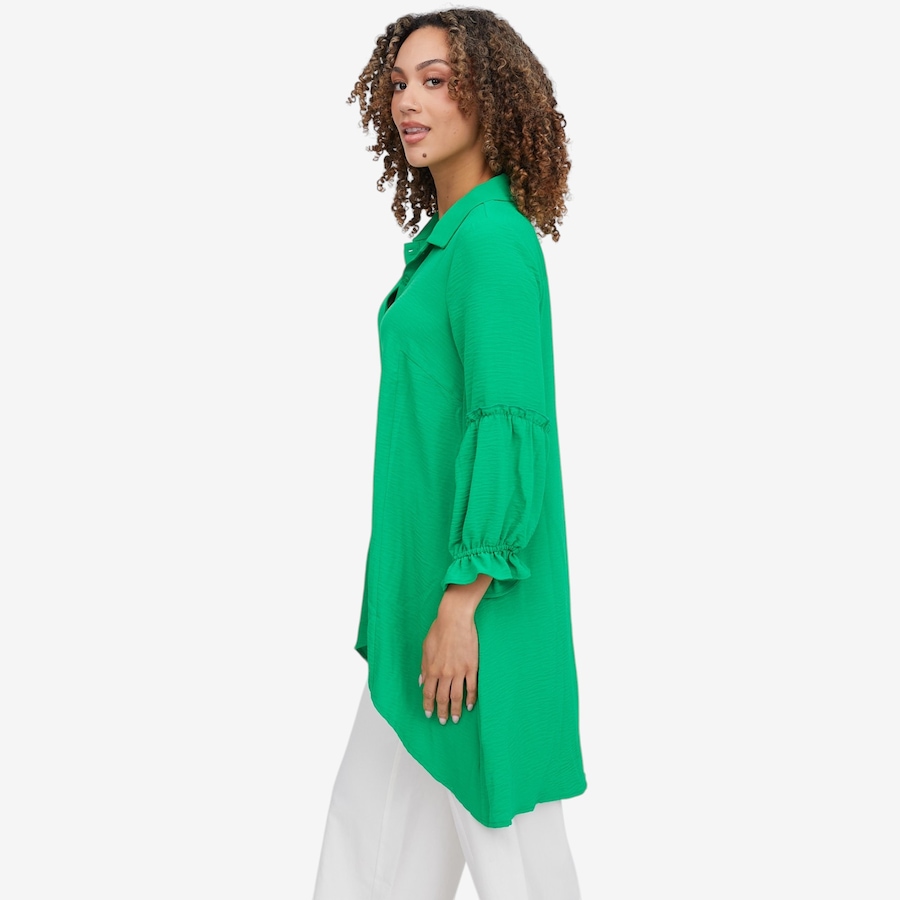 Image 119703_ALTMORE1.jpg, Product 119-703 / Price $34.88, Nina Leonard Textured Wave High-Low Hem Blouse from Nina Leonard on TSC.ca's Fashion department