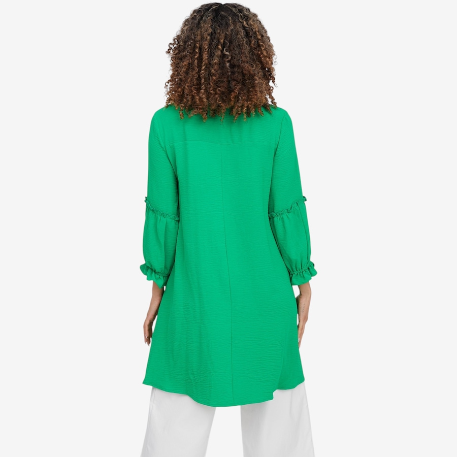 Image 119703_ALTMORE3.jpg, Product 119-703 / Price $34.88, Nina Leonard Textured Wave High-Low Hem Blouse from Nina Leonard on TSC.ca's Fashion department